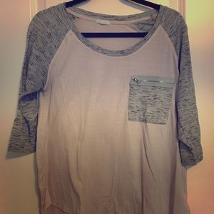 3/4 sleeve shirt